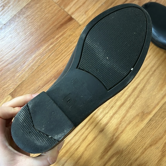 Merona Black Rubber Ankle Boots - Picture 3 of 4